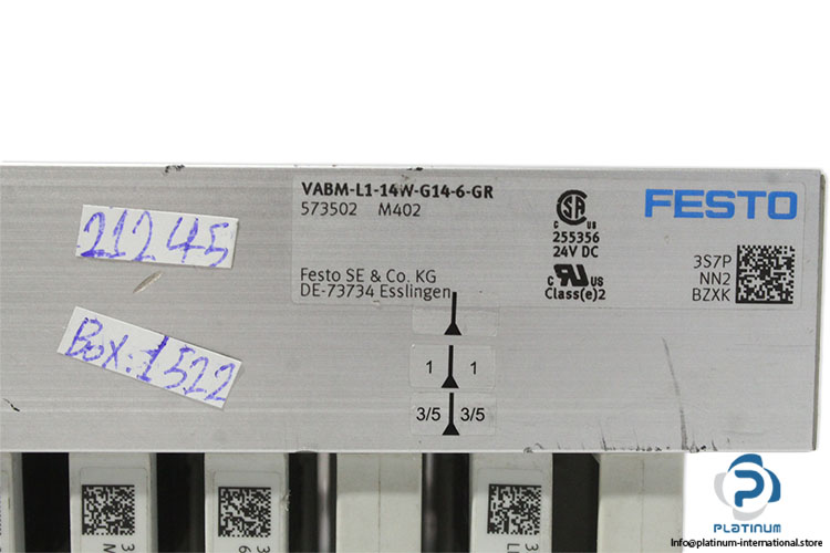 festo-573502-6-valve-manifold-rail-(Used)-4