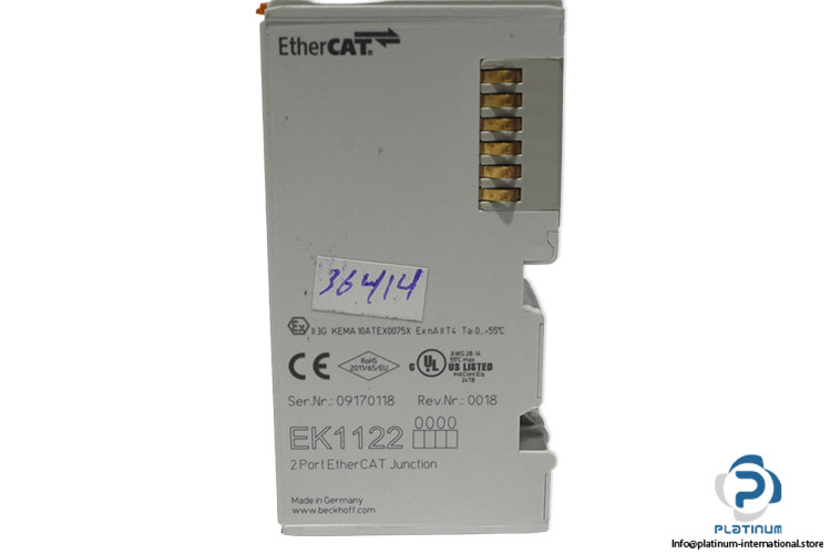 beckhoff-EK1122-2-port-ethercat-junction-terminal-(new)-4