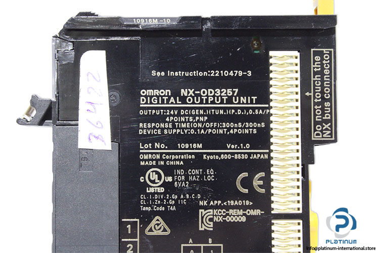 omron-NX-OD3257-digital-output-unit-(new)-3