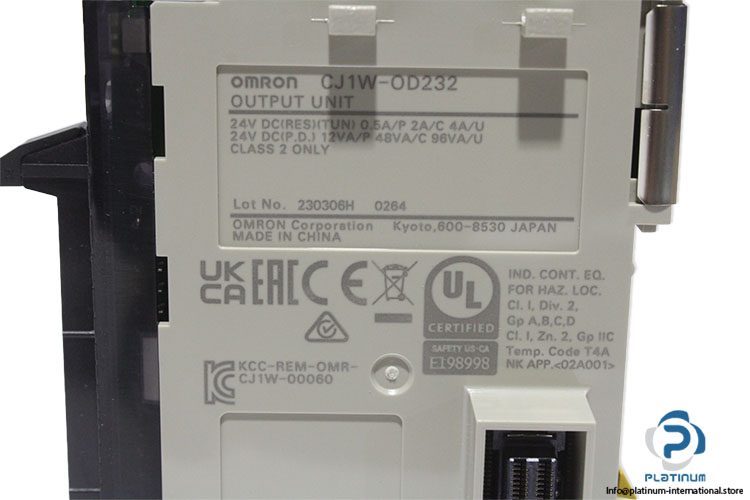 omron-CJ1W-OD232-32-point-transistor-output-unit-(new)-(carton)-3