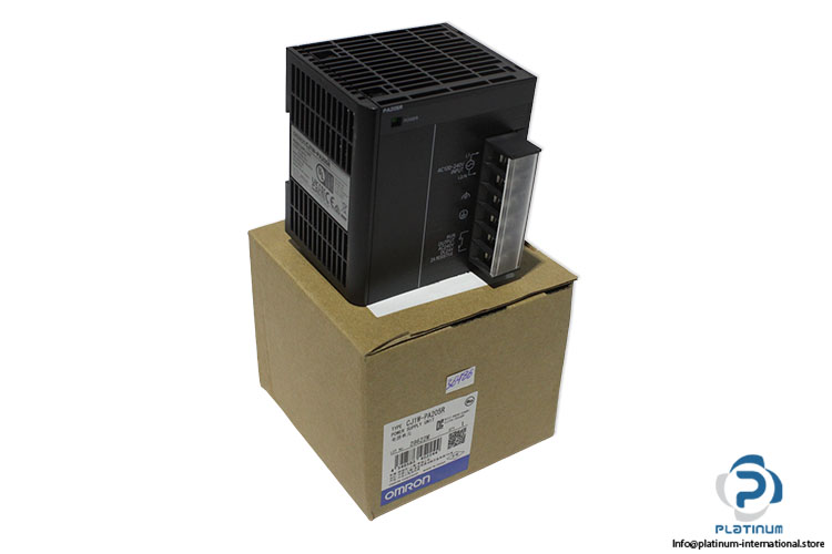 omron-CJ1W-PA205R-power-supply-unit-(new)-(carton)