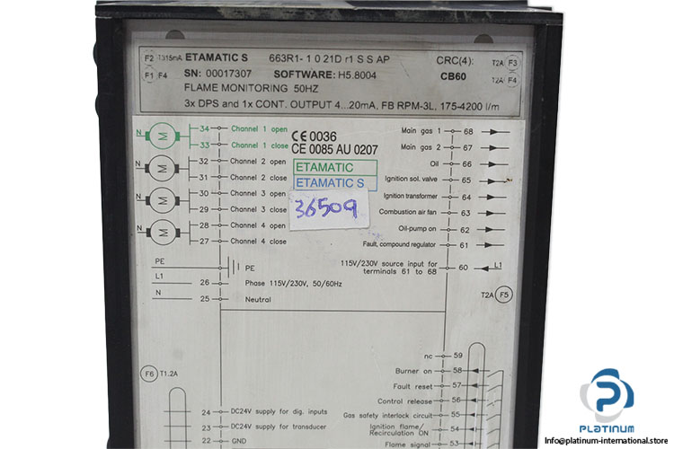 lamtec-ETAMATIC-S-burner-control-system-(used)-5