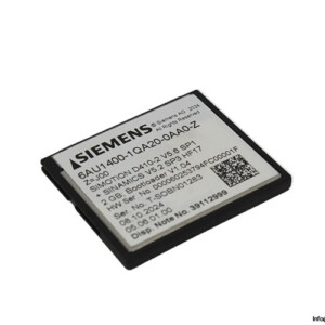 Siemens 6AU1400-1QA20-0AA0-Z Compact Flash Card