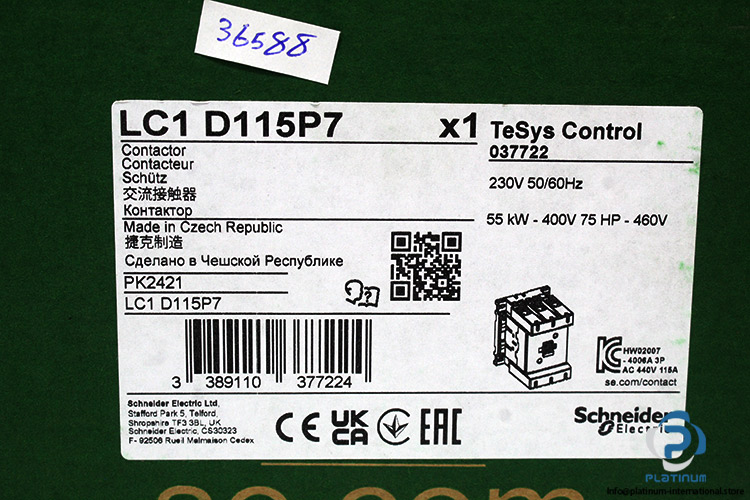 schneider-LC1D115P7-contactor(new)-8