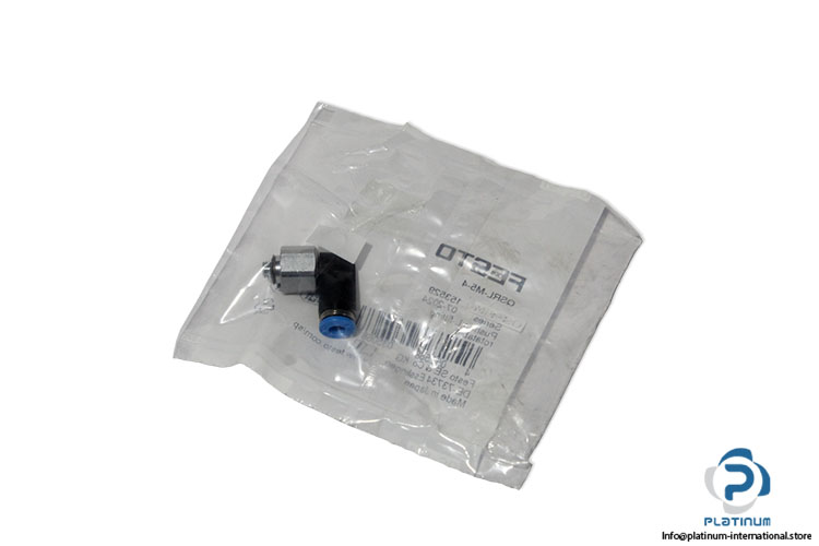 festo-153529-push-in-l-fitting-rotatable-(New)