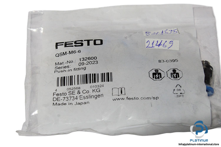 festo-132600-push-in-fitting-(New)-2