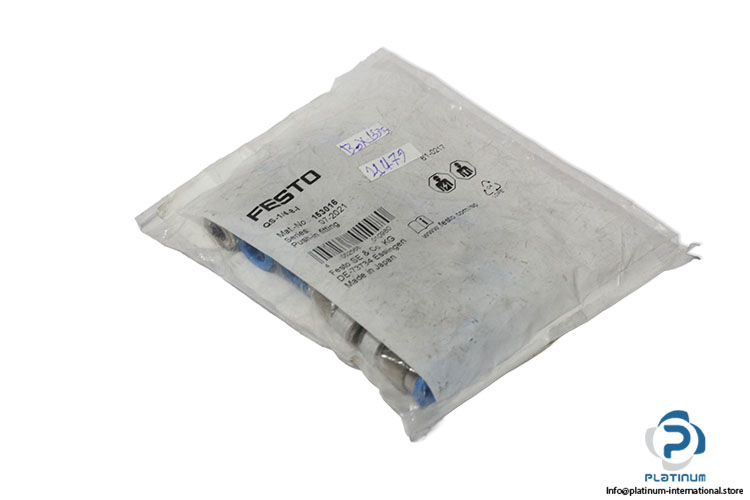 festo-153016-push-in-fitting-(New)