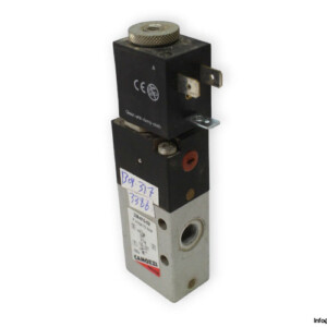 Camozzi-338-015-02-single-solenoid-valve-with-coil-(used)
