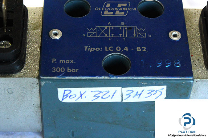 Oleodinamica-LC-0.4-B2-solenoid-operated-directional-valve-(used)-2