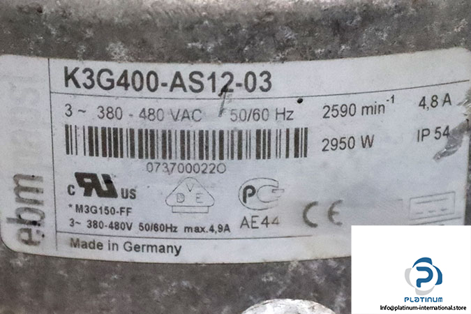 ebmpapst-K3G400-AS12-03-ec-centrifugal-fan-(Used)-2