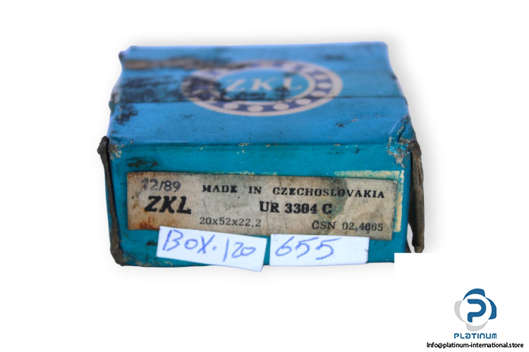 zkl-UR-3304-C-double-row-angular-contact-ball-bearing-(new)-(carton)-1