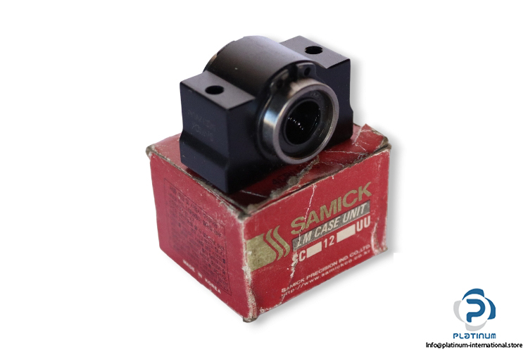samick-SCE12VUU-linear-bearing-unit-(new)-(carton)