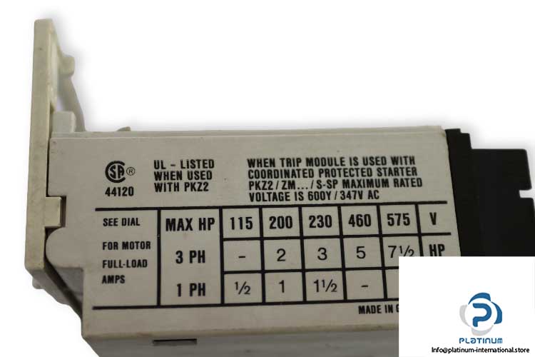 moeller-ZM-10-PKZ2-motor-protector-trip-block-(new)-3