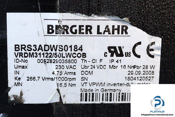 berger-lahr-BRS3ADWS0184-3-phase-stepper-motor-(used)-4