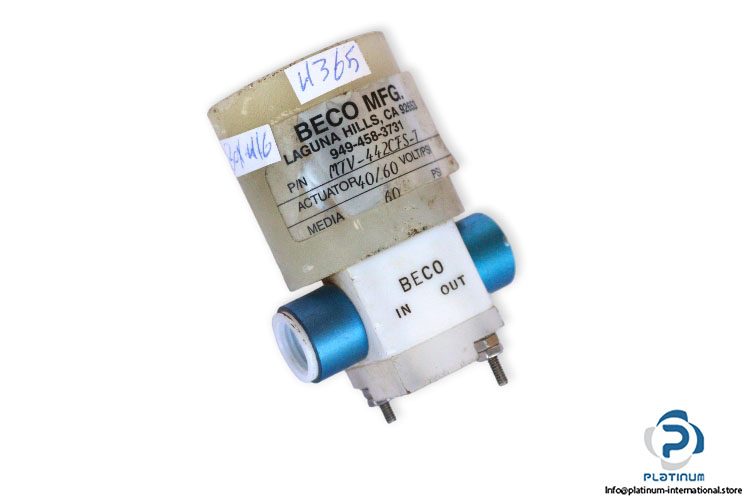 beco-mfg-MTV-442CFS-T-pneumatic-diaphragm-valve-(used)