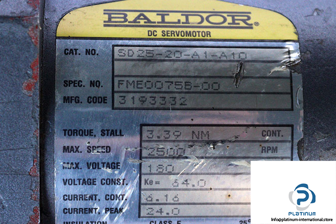 baldor-SD25-20-A1-A10-dc-servo-motor-(used)-2