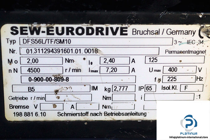 sew-DFS56L_TF_SM10-synchronous-servo-motor-(used)-3