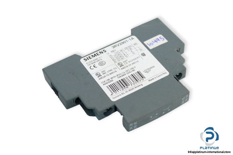 siemens-3RV2901-1A-lateral-auxiliary-switch-(used)