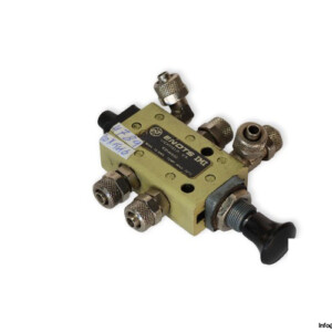 Norgren-X3046602-Push-Button-Valve-(used)