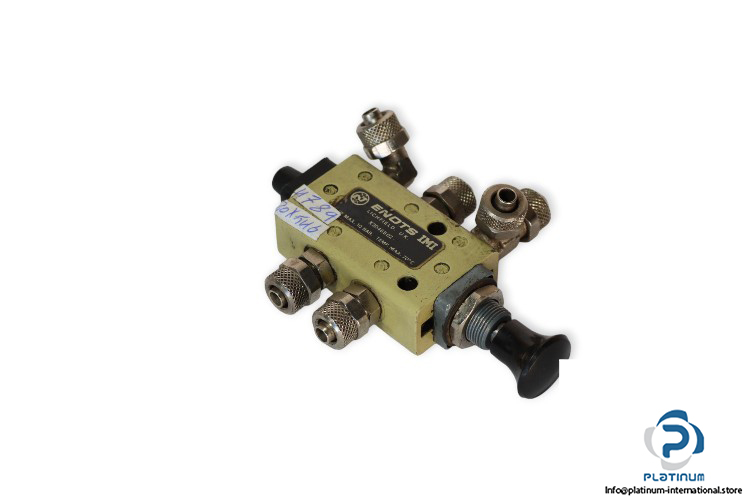 Norgren-X3046602-Push-Button-Valve-(used)