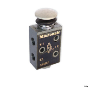 Martonair S/666E/1 Push Button Valve