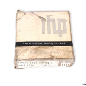 rhp-7205-X3-TADU-EP7-VG-B-angular-contact-ball-bearing-(new)-(carton)