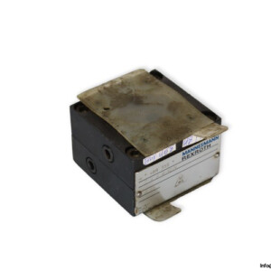 Rexroth R900489356 Rectifier Sandwich Plate