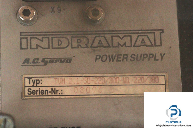 indramat-TVM-2.1-50-220_300-W1-220_380-power-supply-(Used)-2