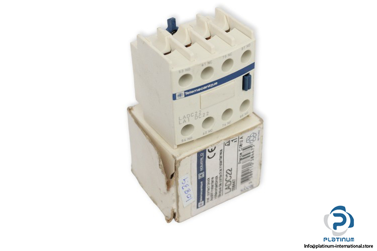 telemecanique-LADC22-auxiliary-contact-block-(new)