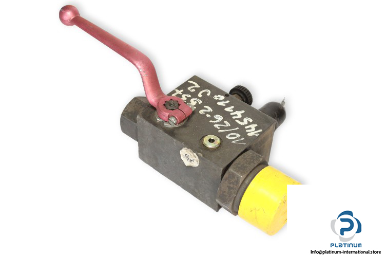 hydac-SAB20-M12-T260-safety-and-shut-off-block-valve-used