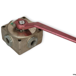 Bohmer-Kugelhahne DHGL7 019 1543 3-WAY High Pressure Ball Valve