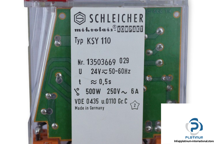 schleicher-KSY110-time-relay-(new)-2