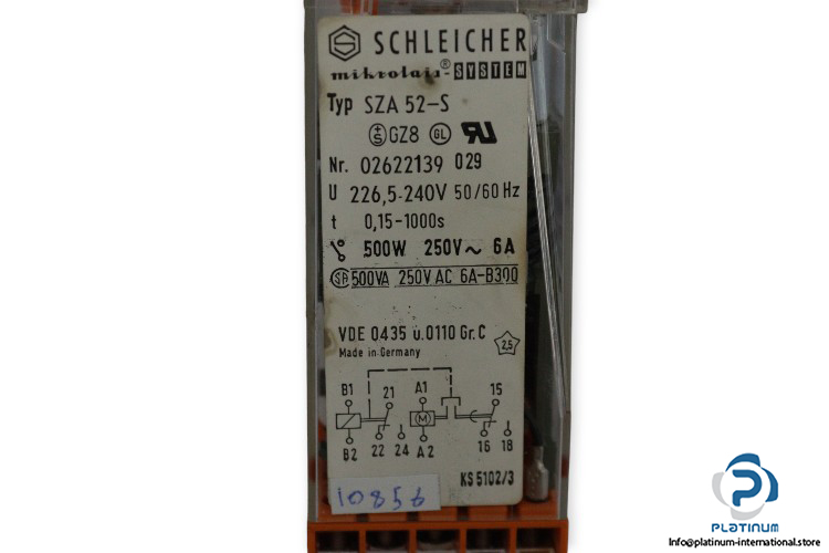 schleicher-SZA-52-S-timer-relay-(used)-2