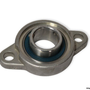 LDK SSUFL005 Stainless Steel Oval Flange Housing Unit
