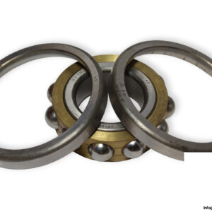 dkfddr-Q312-four-point-contact-ball-bearing-(used)-brass