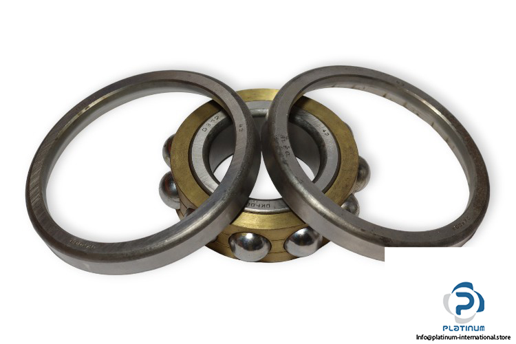 dkfddr-Q312-four-point-contact-ball-bearing-(used)-brass