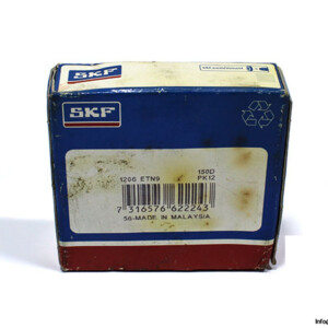 SKF 1206 ETN9 Self-Aligning Ball Bearing