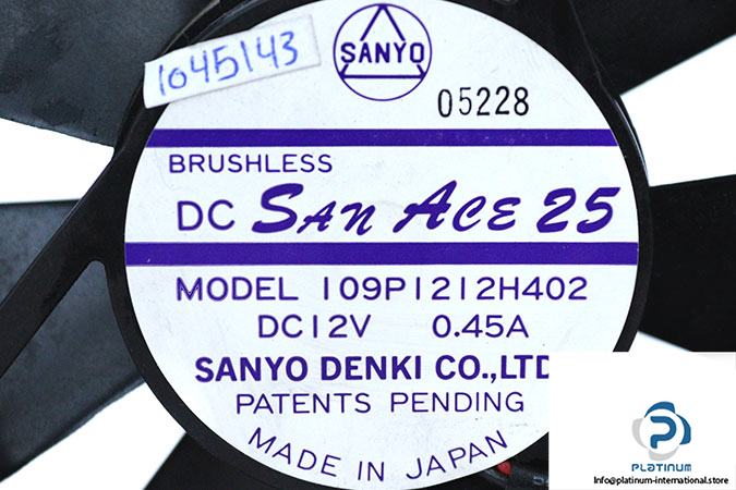 sanyo-I09PI2I2H402-axial-fan-used-2