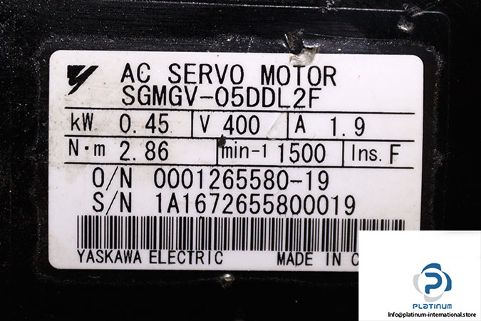 yaskawa-SGMGV-05DDL2F-ac-servo-motor-used-2