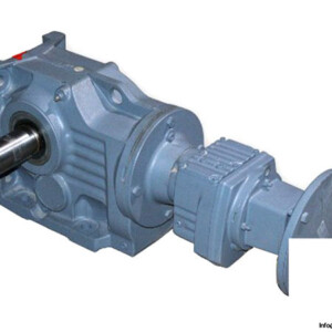 sew-K87-R57-AM100-helical-bevel-gear-unit-with-adapter-new