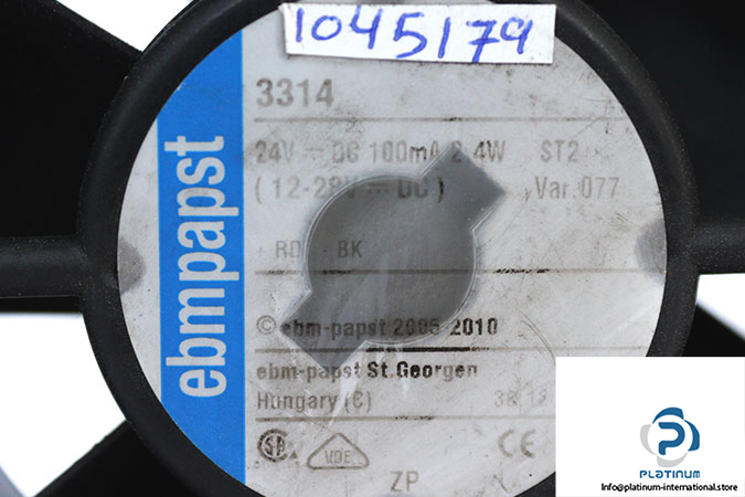 ebmpapst-3314-axial-fan-Used-1