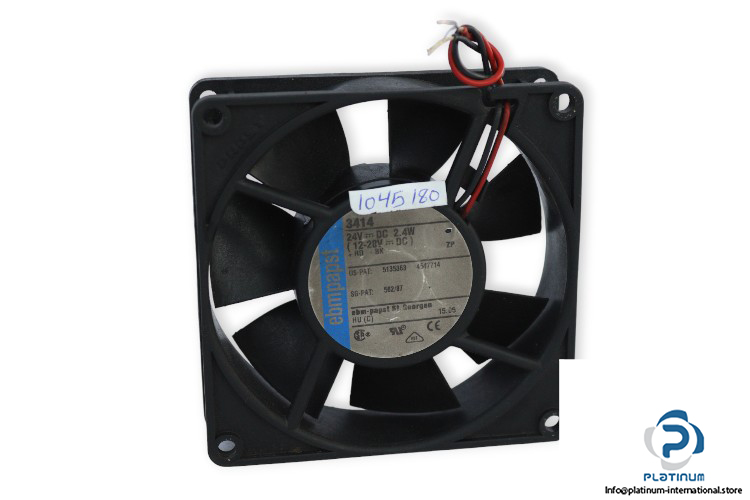ebmpapst-3414-axial-fan-Used