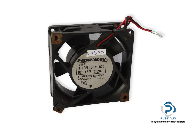 flow-max-3110PL-04W-B20-axial-fan-Used