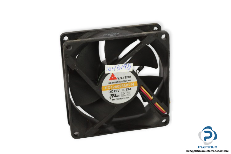 y.s.tech-FD128025MB-N-axial-fan-Used
