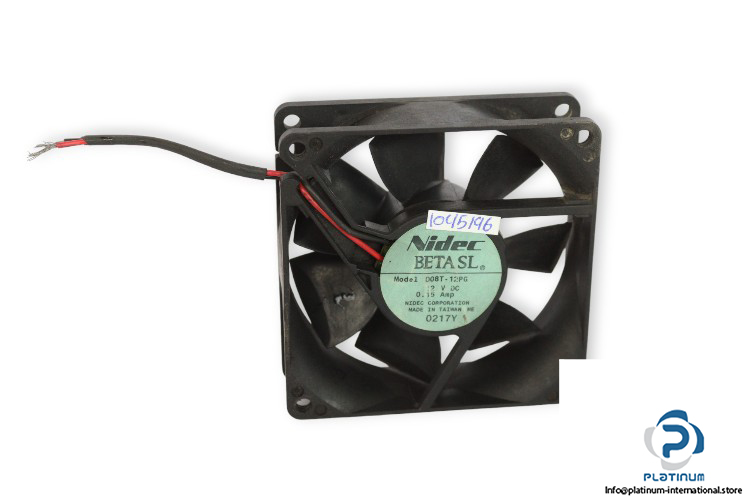 nidec-D08T-12PG-axial-fan-Used
