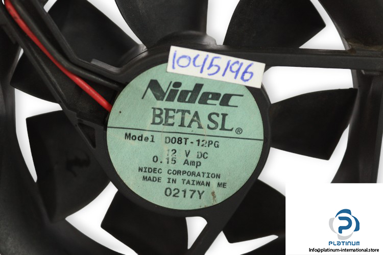 nidec-D08T-12PG-axial-fan-Used-1