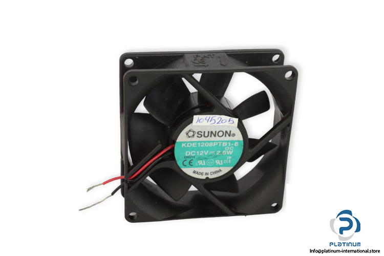 sunon-KDE1208PTB1-6-axial-fan-Used