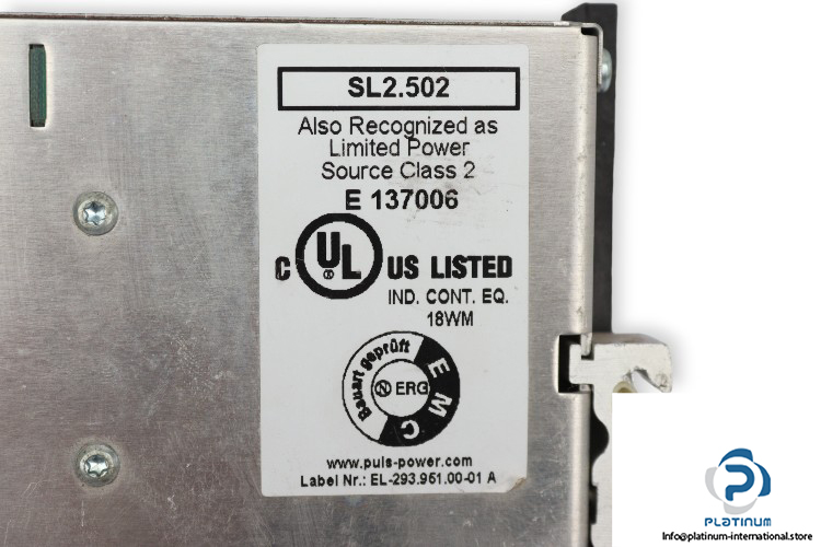 Ifm-electronic-D-45127-power-supply-(used)-2
