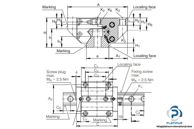 ina-rwu-55-d-fe-recirculating-roller-bearing-carriage-used-3