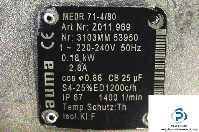 auma-SAR-07.1-F10-multi-turn-actuator-used-4